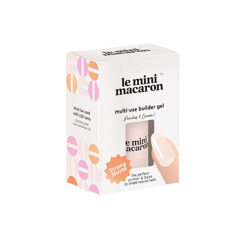 Le Mini Macaron - Multi-Use Builder Gel - Peaches & Cream - Nail Treatment at Beyond Polish