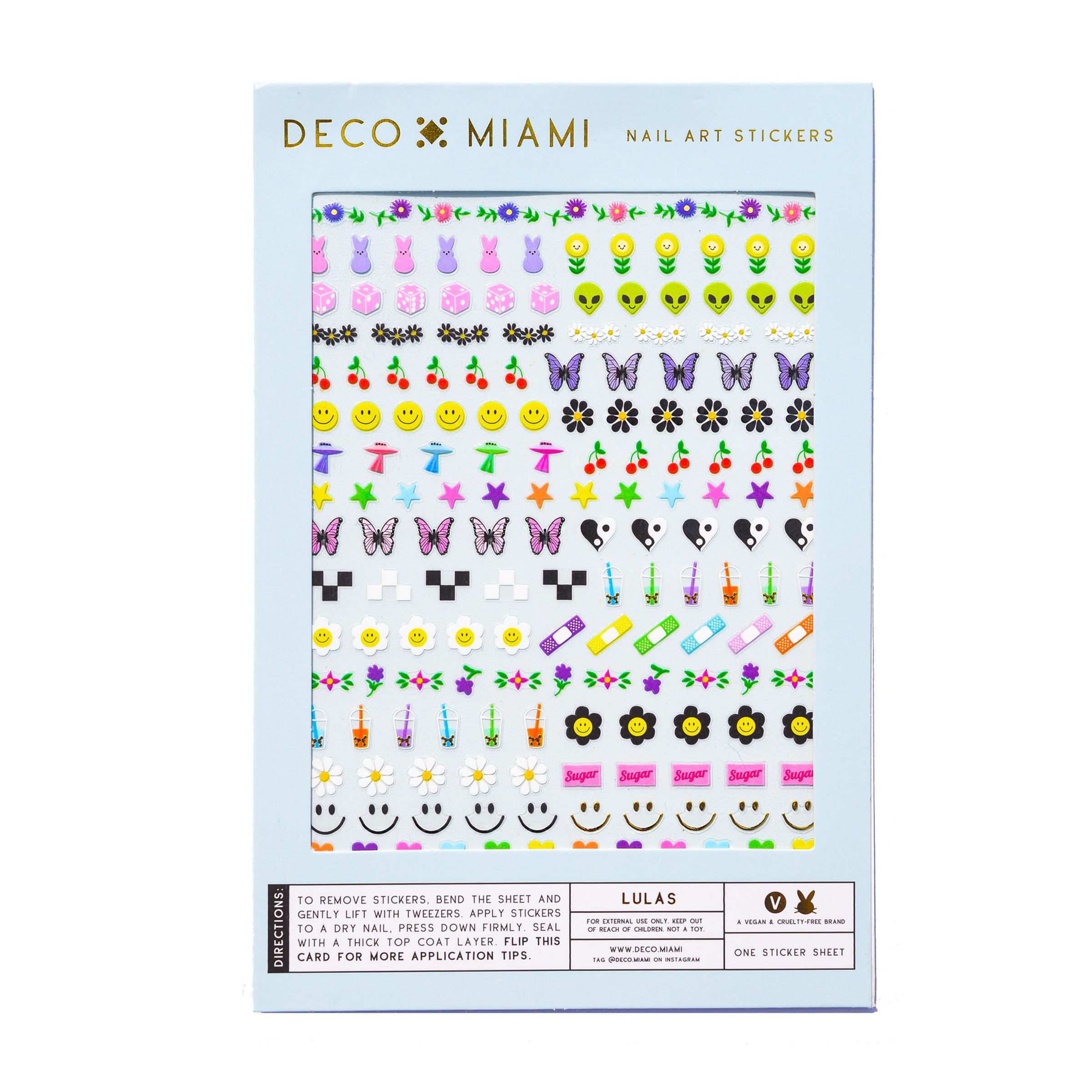 Deco Beauty - Nail Art Stickers - Lulas - Nail Art - Nail Polish at Beyond Polish