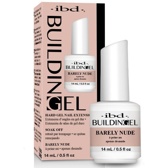 IBD - Building Gel - Barely Nude 0.5 fl oz - Nail Extensions - Nail Polish at Beyond Polish