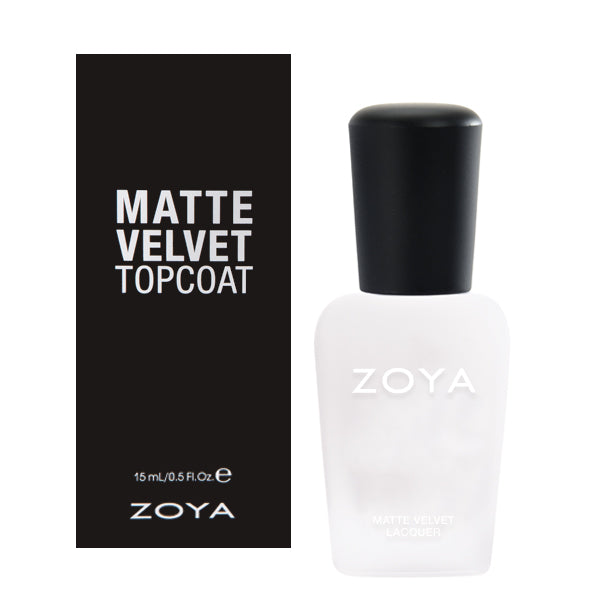 Zoya - MatteVelvet Top Coat .5 oz - #ZTMTOPCOAT01 - Top & Base Coats - Nail Polish at Beyond Polish