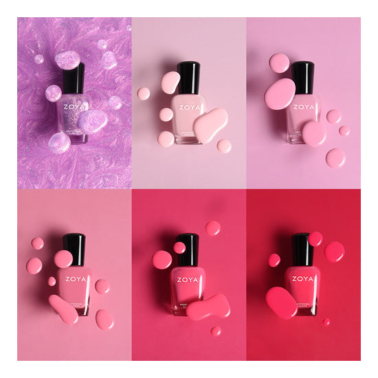 Zoya Pink Palette Summer 2022 Collection - Nail Lacquer - Nail Polish at Beyond Polish