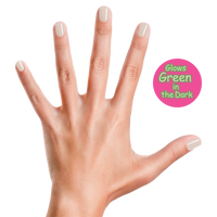 Piggy Paint Nail Polish - Radioactive - Clear Glow In The Dark 0.5 oz - Nail Lacquer - Nail Polish at Beyond Polish