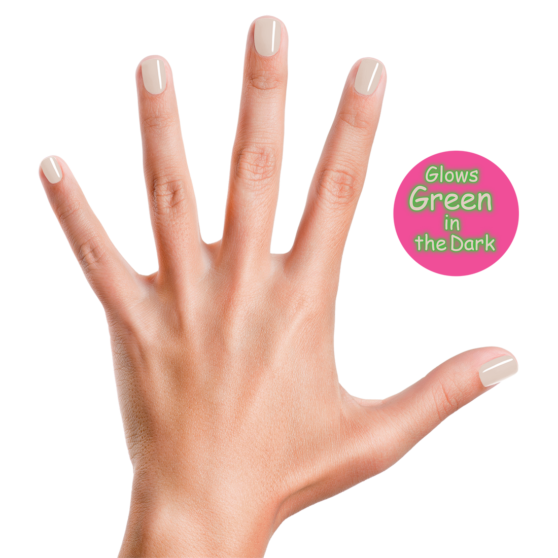 Piggy Paint Nail Polish - Radioactive - Clear Glow In The Dark 0.5 oz - Nail Lacquer - Nail Polish at Beyond Polish