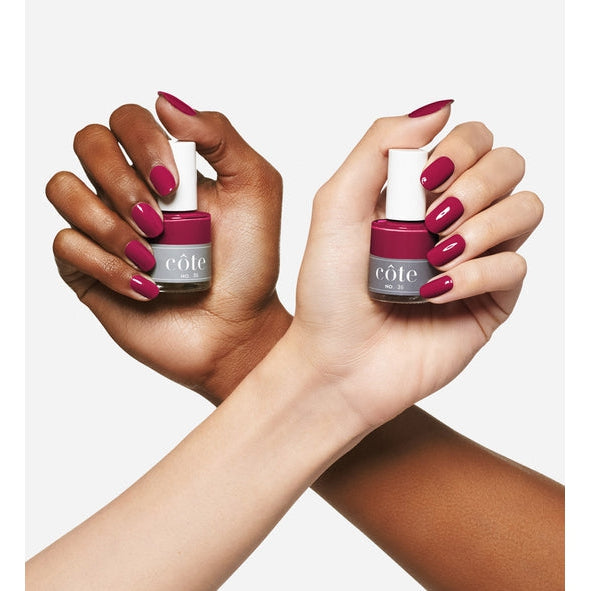 Cote - Nail Polish - Warm Rich Berry No. 36 - Nail Lacquer - Nail Polish at Beyond Polish