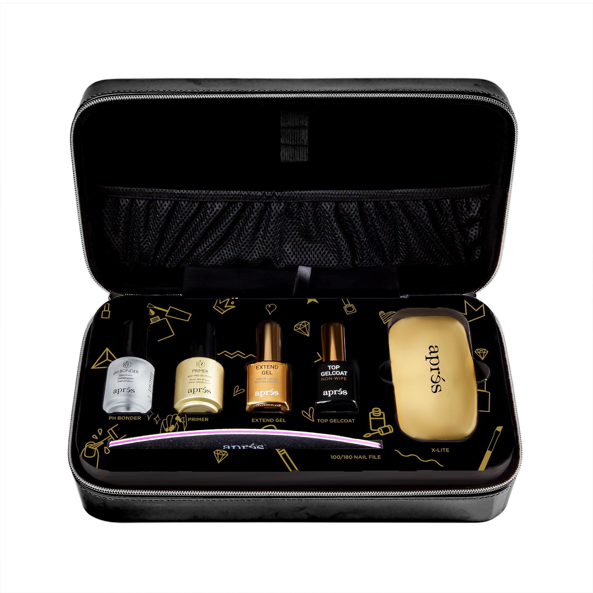 apres - Gel-X Nail Extension Kit 2.0 - Natural Round Extra Short (600 pcs) - Nail Extensions - Nail Polish at Beyond Polish