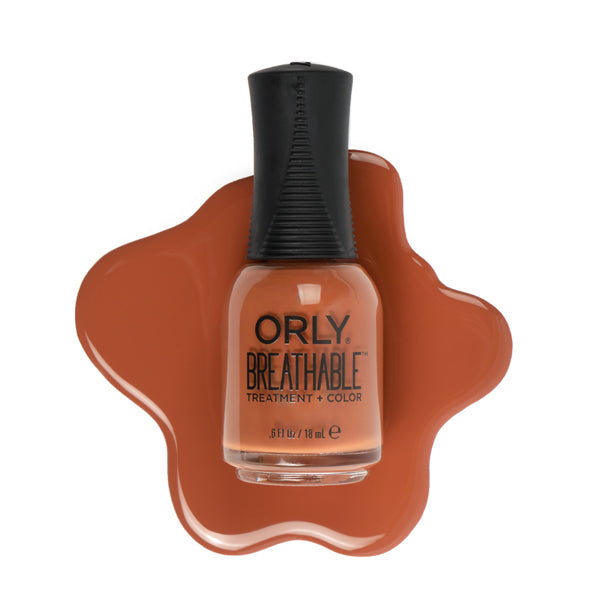 Orly Nail Lacquer Breathable - Cognac Crush & Sienna Suede - Nail Lacquer - Nail Polish at Beyond Polish