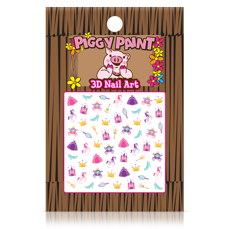 Piggy Paint - 3D Princess Nail Art - Nail Art - Nail Polish at Beyond Polish