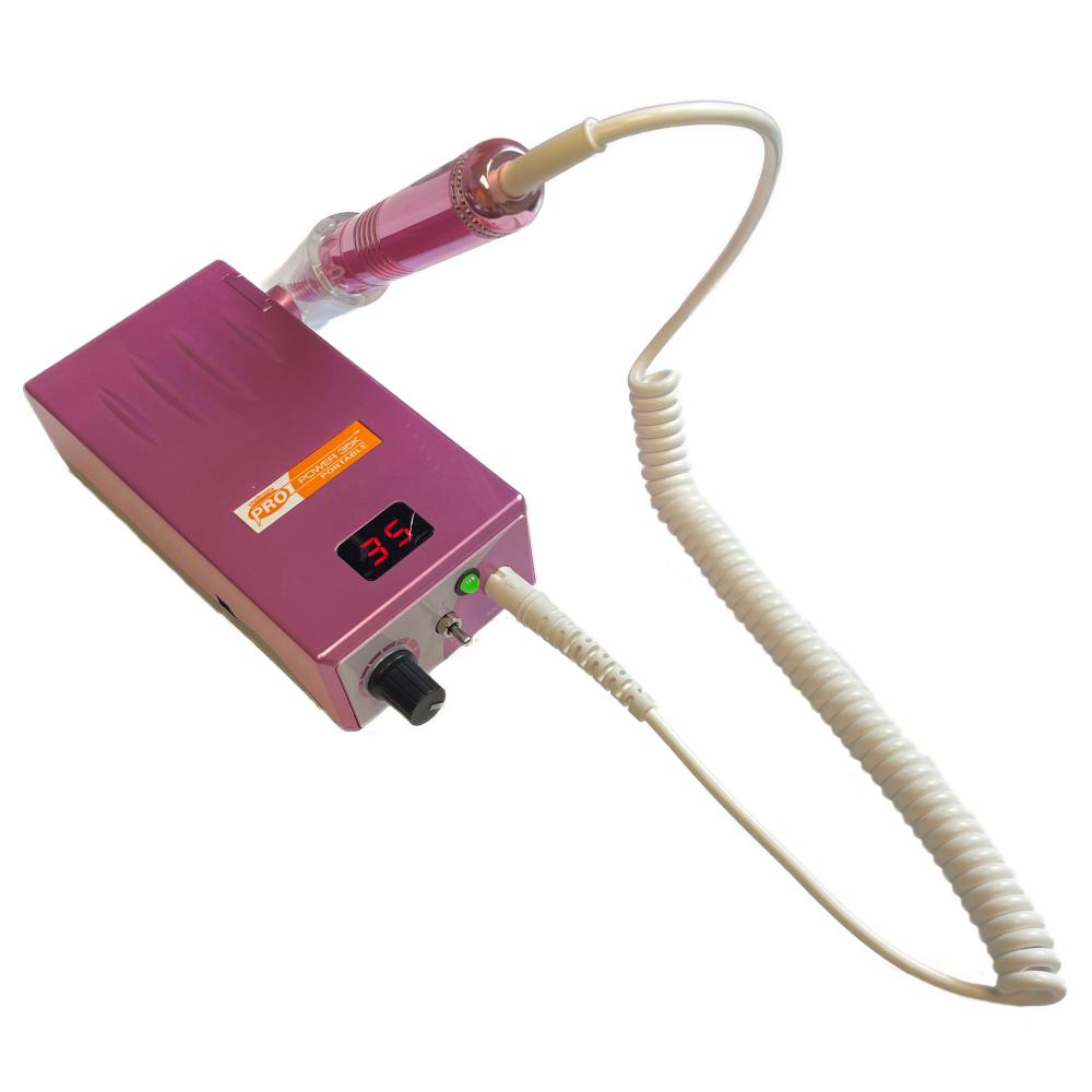 Medicool - Pro Power 35k Portable 2020 Model Rechargeable File - Rose Gold - Manicure & Pedicure Tools - Nail Polish at Beyond Polish