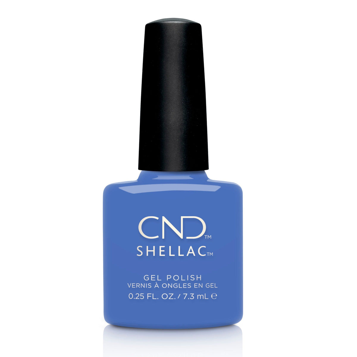 CND - Shellac Motley Blue (0.25 oz) - Gel Polish - Nail Polish at Beyond Polish
