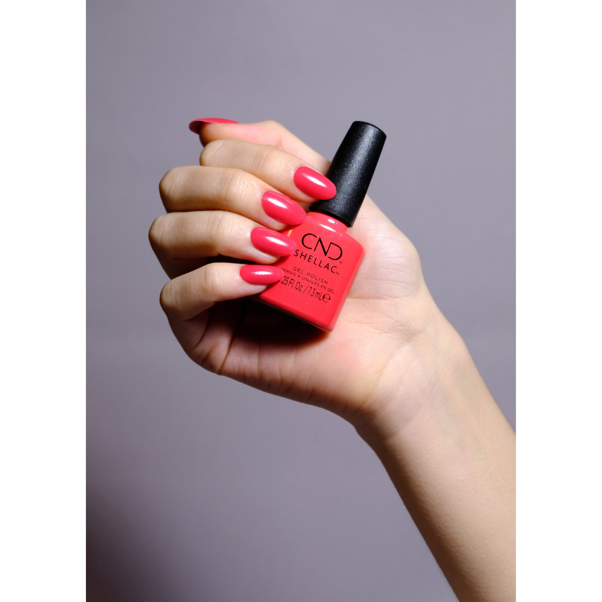 CND - Shellac Combo - Base, Top & Outrage-Yes - Gel Polish - Nail Polish at Beyond Polish