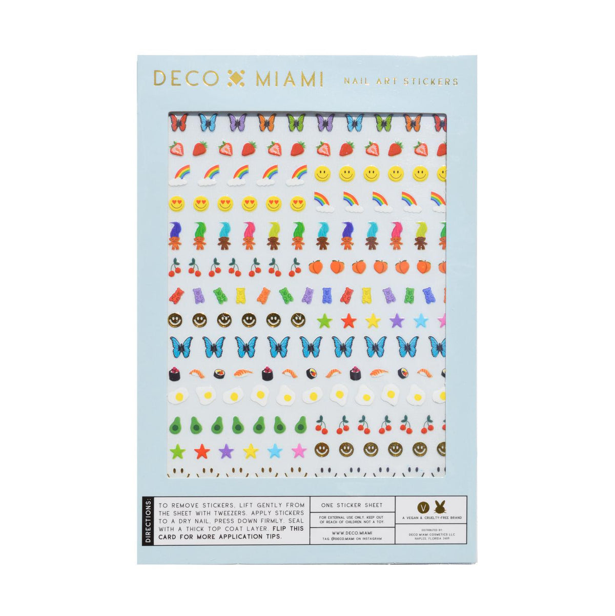 Deco Beauty - Nail Art Stickers - Sunny Side Up - Nail Art - Nail Polish at Beyond Polish