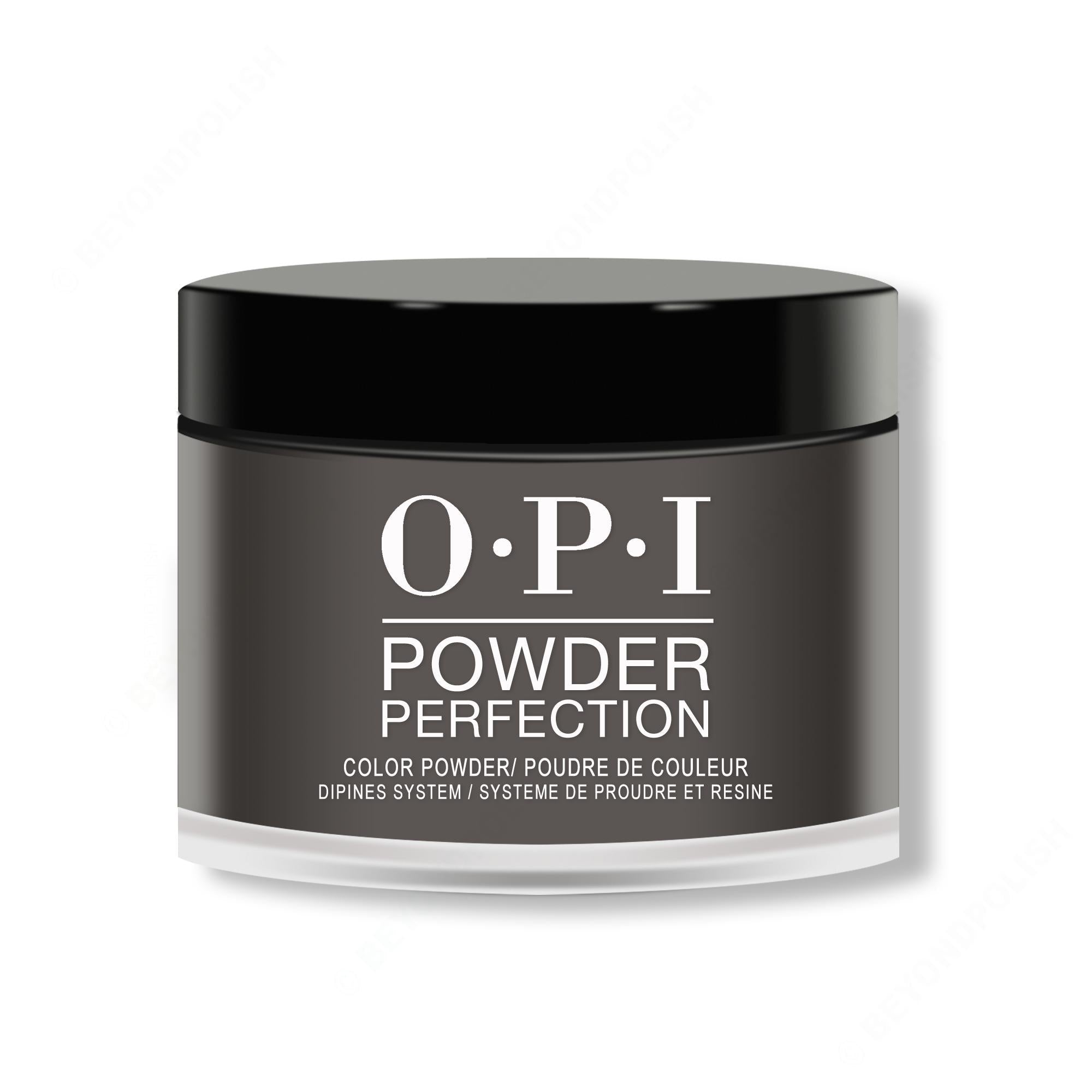 OPI Dipping Powder Perfection - Black Onyx 1.5 oz - #DPT02 - Dipping Powder - Nail Polish at Beyond Polish