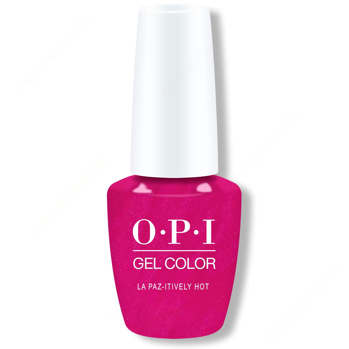OPI GelColor - La Paz-itively Hot 0.5 oz - #GCA20 - Gel Polish - Nail Polish at Beyond Polish