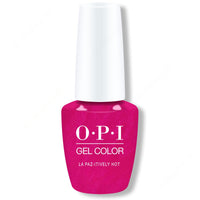 OPI GelColor - La Paz-itively Hot 0.5 oz - #GCA20 - Gel Polish - Nail Polish at Beyond Polish