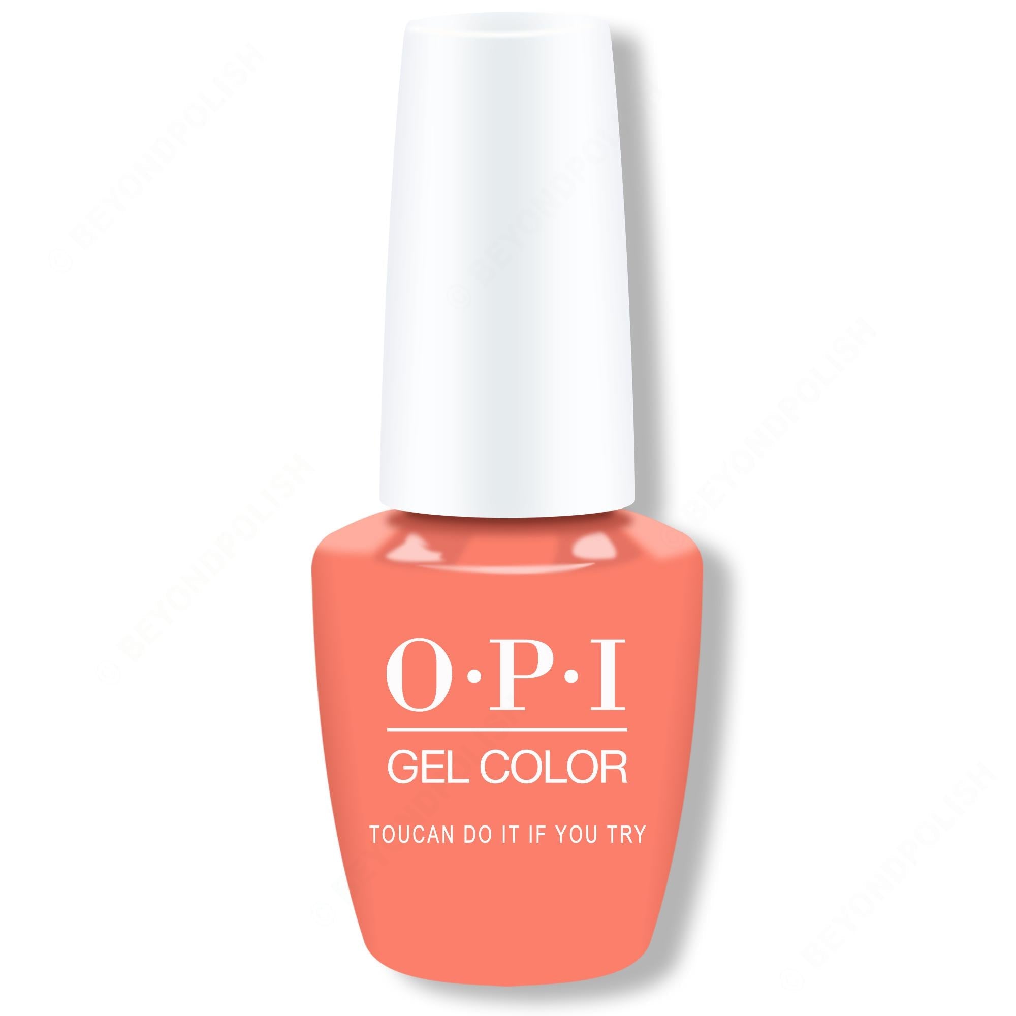 OPI GelColor - Toucan Do It If You Try 0.5 oz - #GCA67 - Gel Polish - Nail Polish at Beyond Polish