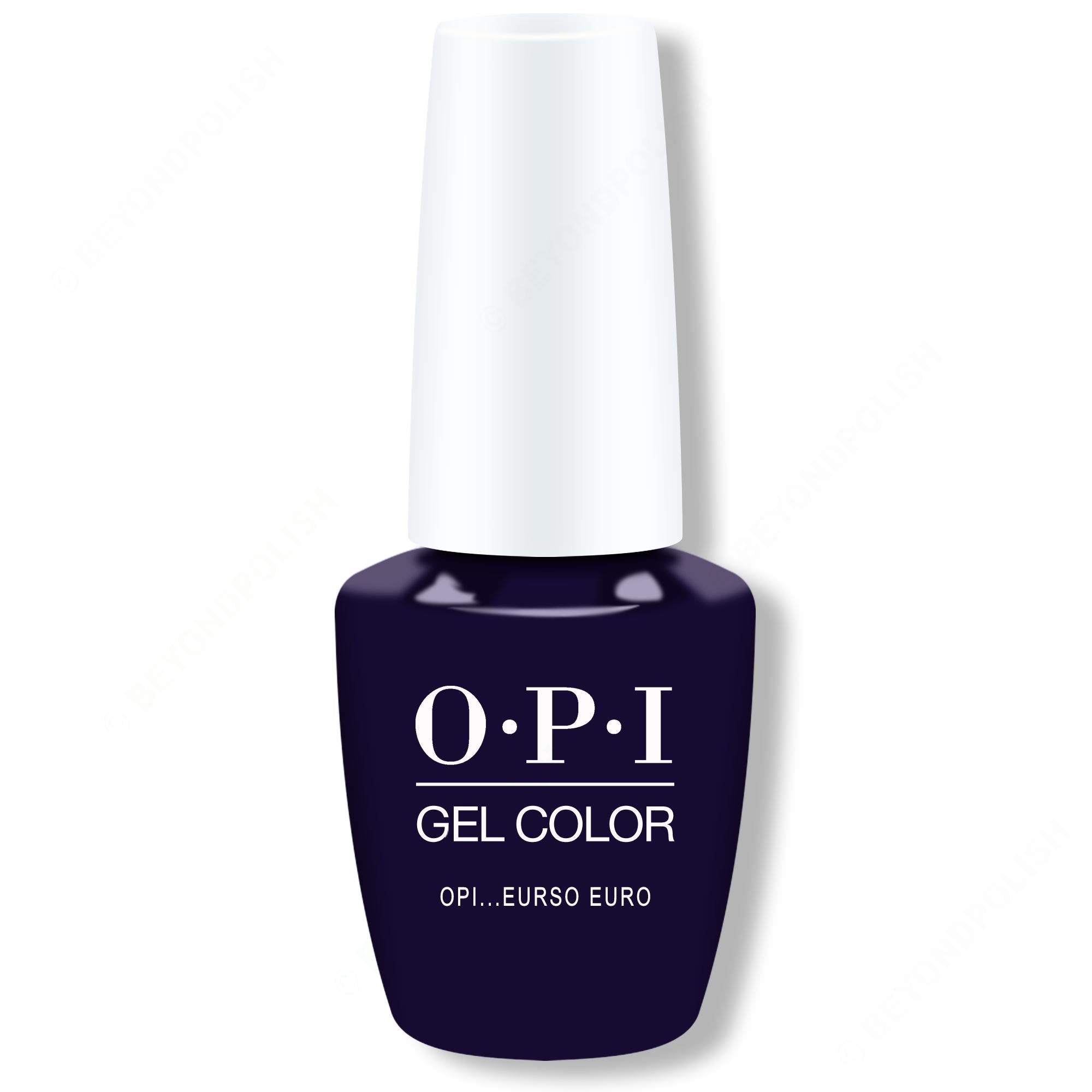 OPI GelColor - OPI...Eurso Euro 0.5 oz - #GCE72 - Gel Polish - Nail Polish at Beyond Polish