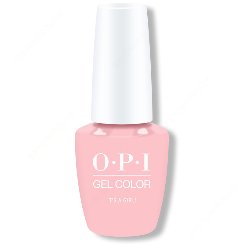 OPI GelColor - It's A Girl! 0.5 oz - #GCH39 - Gel Polish - Nail Polish at Beyond Polish