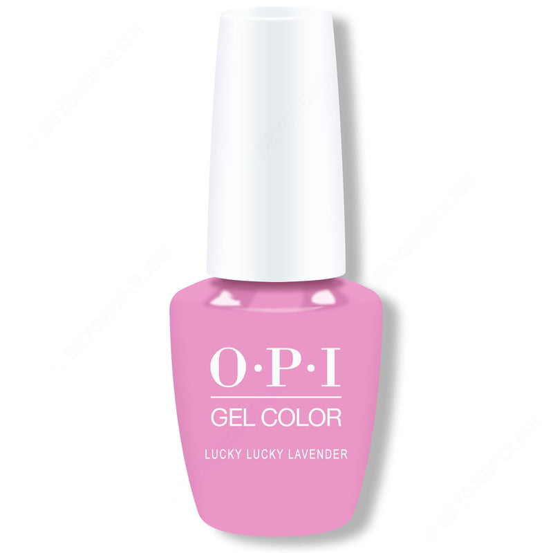 OPI GelColor - Lucky Lucky Lavender 0.5 oz - #GCH48 - Gel Polish - Nail Polish at Beyond Polish