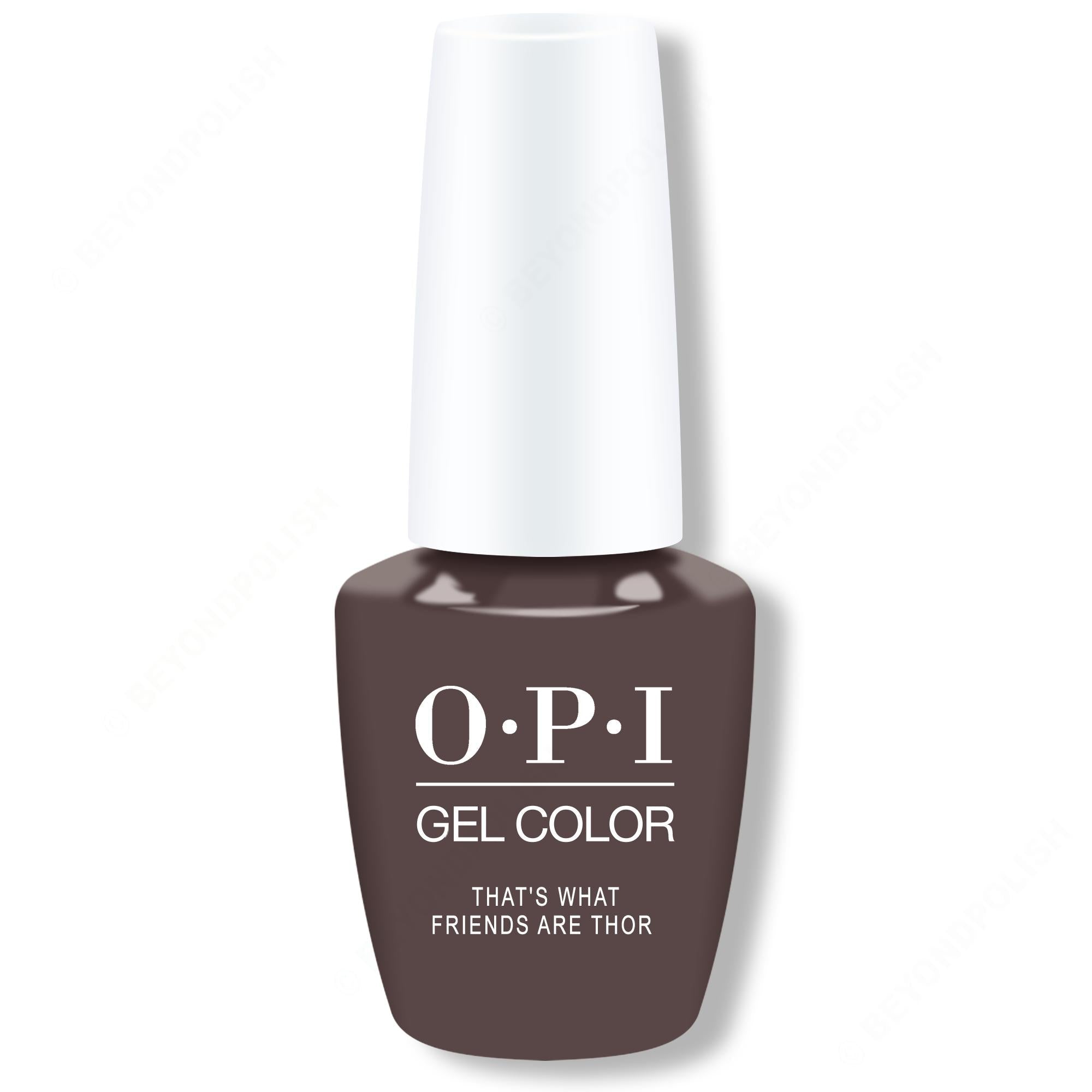 OPI GelColor - That's What Friends Are Thor 0.5 oz - #GCI54 - Gel Polish - Nail Polish at Beyond Polish
