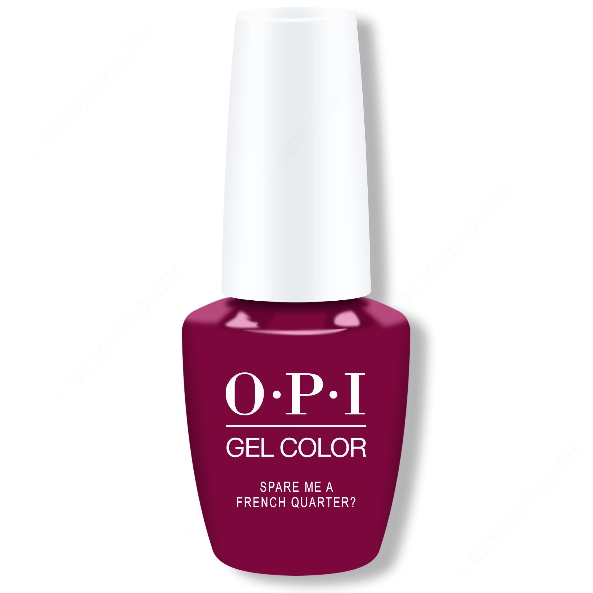 OPI GelColor - Spare Me a French Quarter? 0.5 oz - #GCN55 - Gel Polish - Nail Polish at Beyond Polish