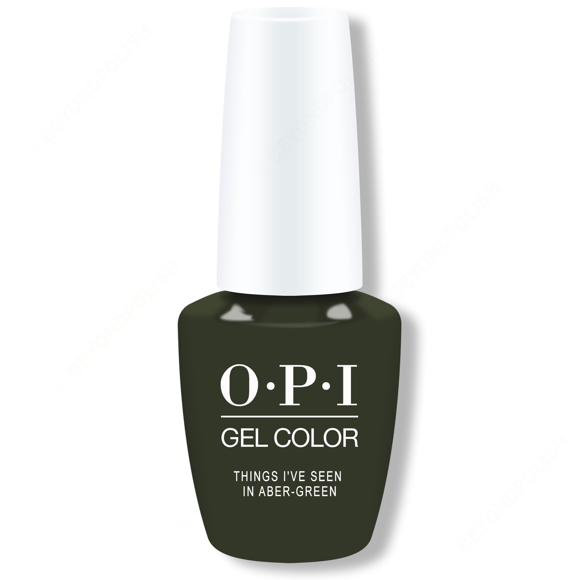 OPI GelColor - Things I've Seen In Aber-green 0.5 oz - #GCU15 - Gel Polish - Nail Polish at Beyond Polish