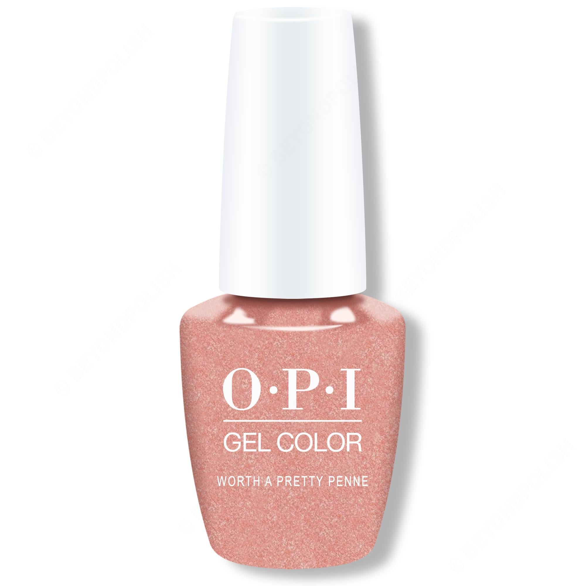 OPI GelColor - Worth a Pretty Penne 0.5 oz - #GCV27 - Gel Polish - Nail Polish at Beyond Polish
