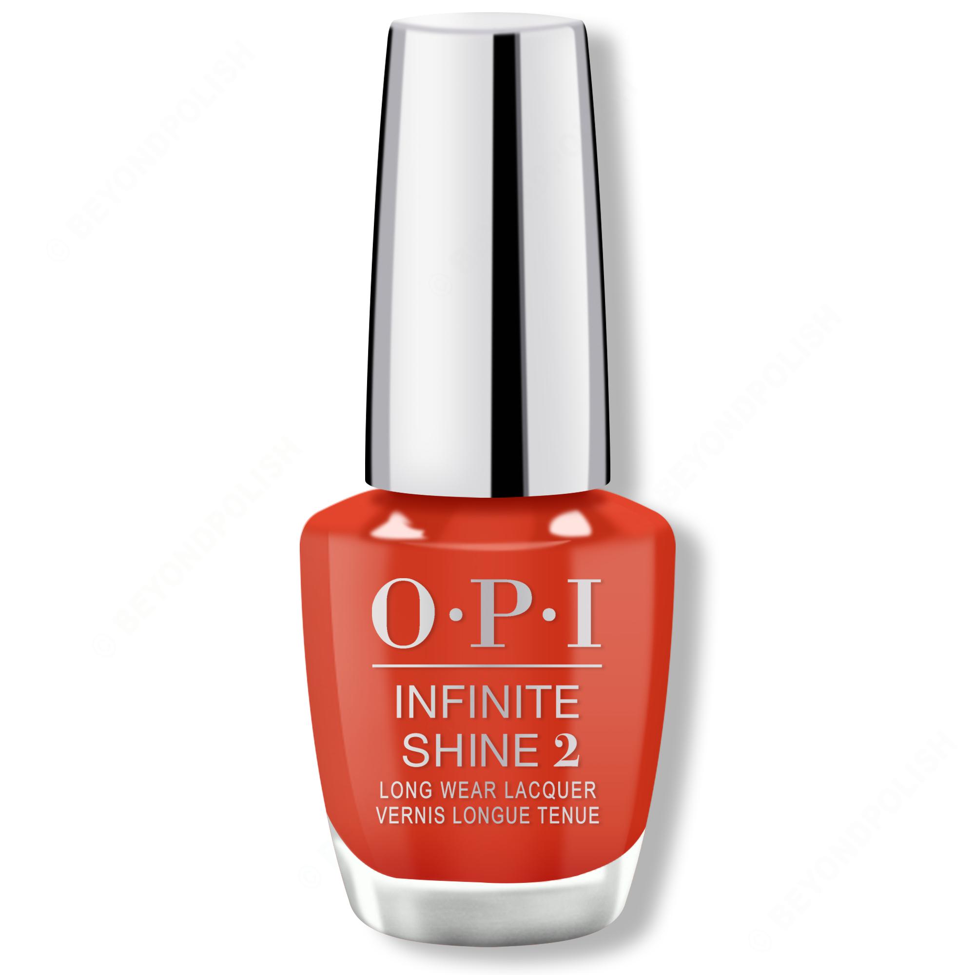 OPI Infinite Shine - A Red-vival City 0.5 oz - #ISLL22 - Nail Lacquer - Nail Polish at Beyond Polish