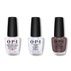 OPI - Nail Lacquer Combo - Base, Top & You Don't Know Jacques! 0.5 oz - #NLF15 - Nail Lacquer - Nail Polish at Beyond Polish