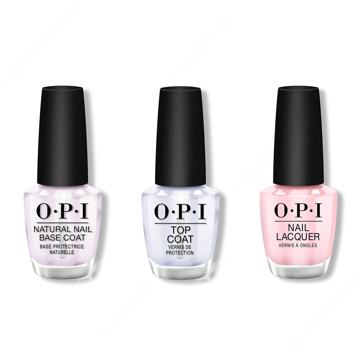 OPI - Nail Lacquer Combo - Base, Top & It's A Girl 0.5 oz - #NLH39 - Nail Lacquer - Nail Polish at Beyond Polish