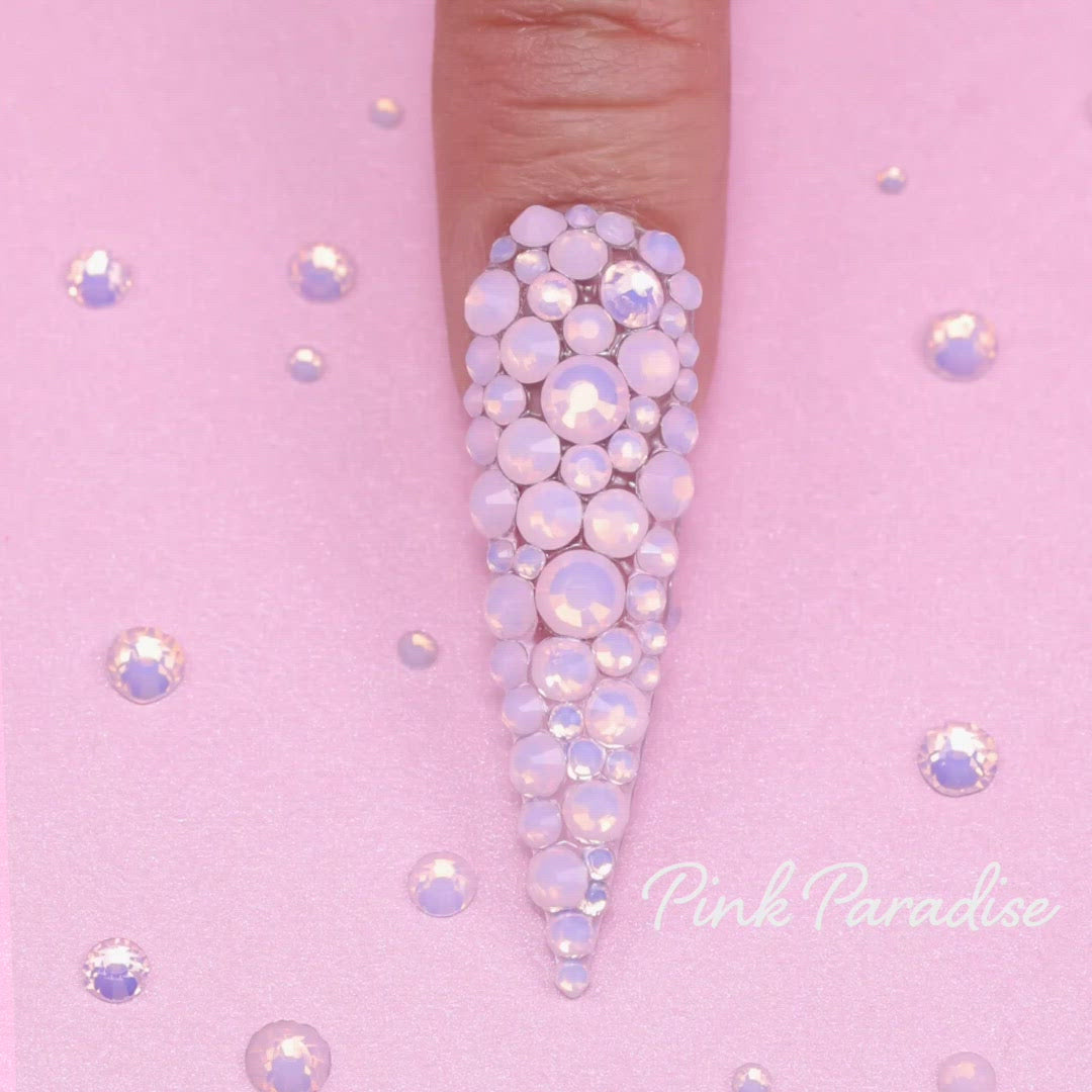 Kiara Sky Nail Art - Rhinestones - Pink Paradise - Nail Art - Nail Polish at Beyond Polish