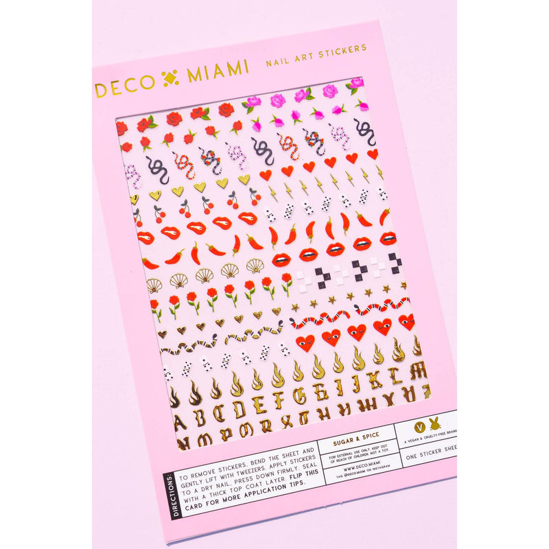 Deco Beauty - Nail Art Stickers - Sugar & Spice - Nail Art - Nail Polish at Beyond Polish
