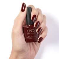 CND - Shellac Oxblood (0.25 oz) - Gel Polish - Nail Polish at Beyond Polish