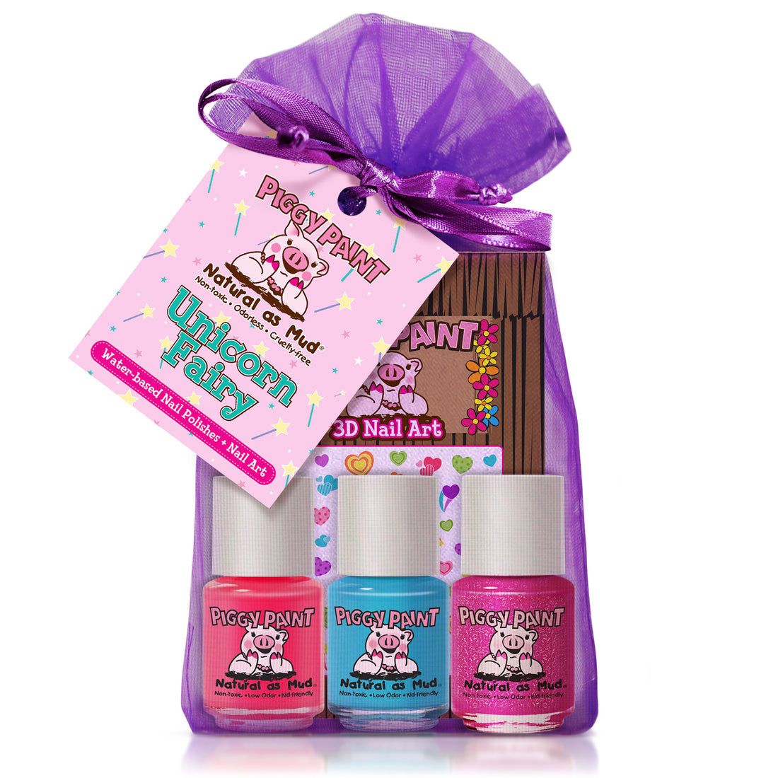 Piggy Paint Nail Polish Set - Unicorn Fairy Gift Set - Nail Lacquer - Nail Polish at Beyond Polish
