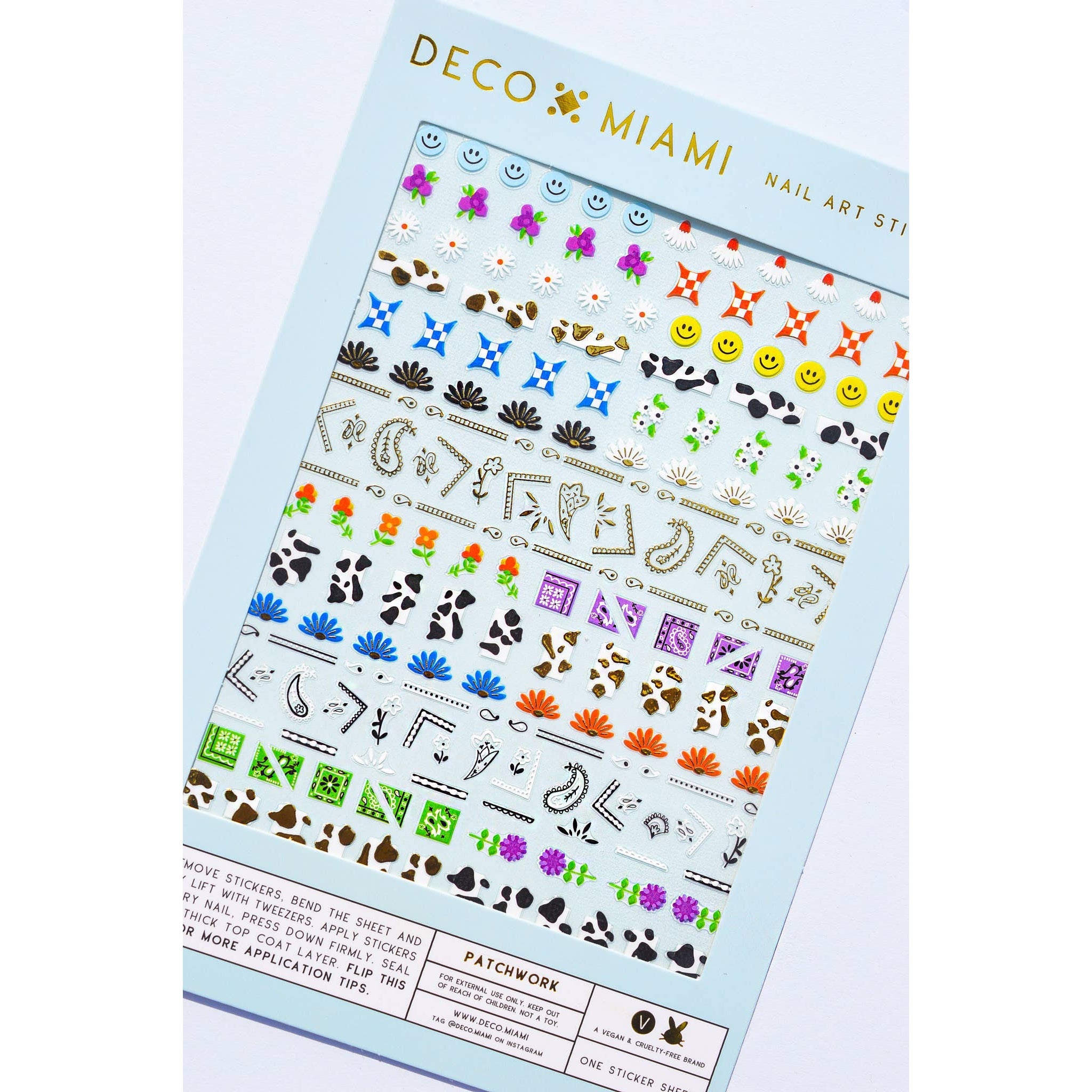 Deco Beauty - Nail Art Stickers - Patchwork - Nail Art - Nail Polish at Beyond Polish