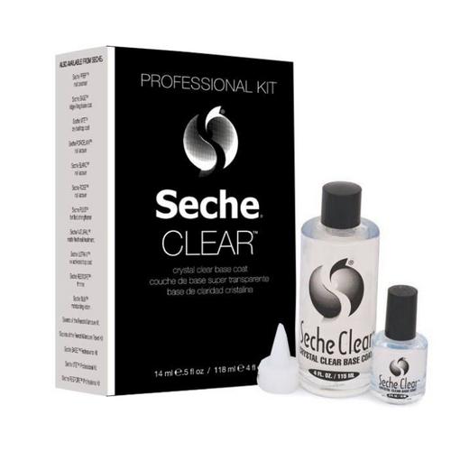 Seche Clear Base Coat Professional Kit 4.0 oz & 0.5 oz - Top & Base Coats - Nail Polish at Beyond Polish