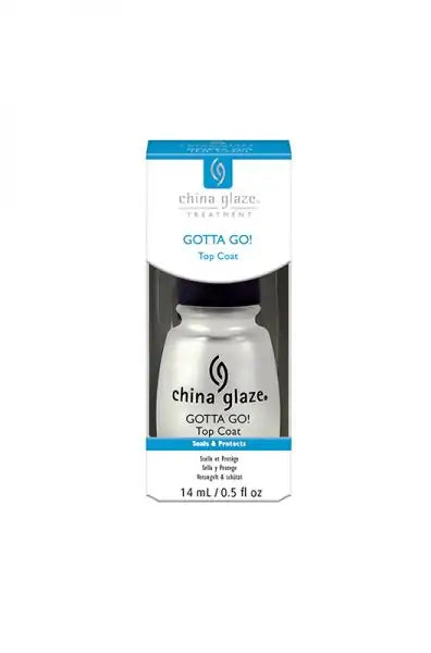 China Glaze - Gotta Go Top Coat 0.5 oz 0.5 oz - #83444 - Top & Base Coats - Nail Polish at Beyond Polish