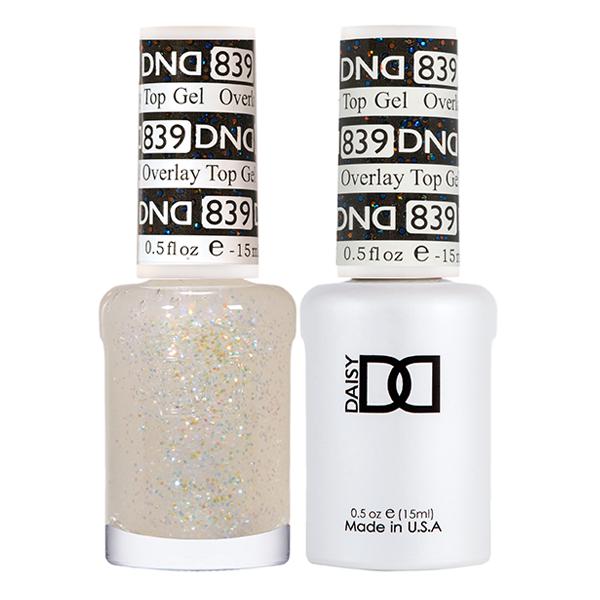 DND - Gel & Lacquer - Overlay Top Gel - #839 - Gel & Lacquer Polish - Nail Polish at Beyond Polish