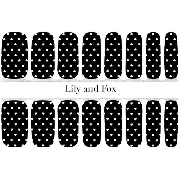 Lily And Fox - Nail Wrap - Midnight Valentine - Nail Wrap - Nail Polish at Beyond Polish