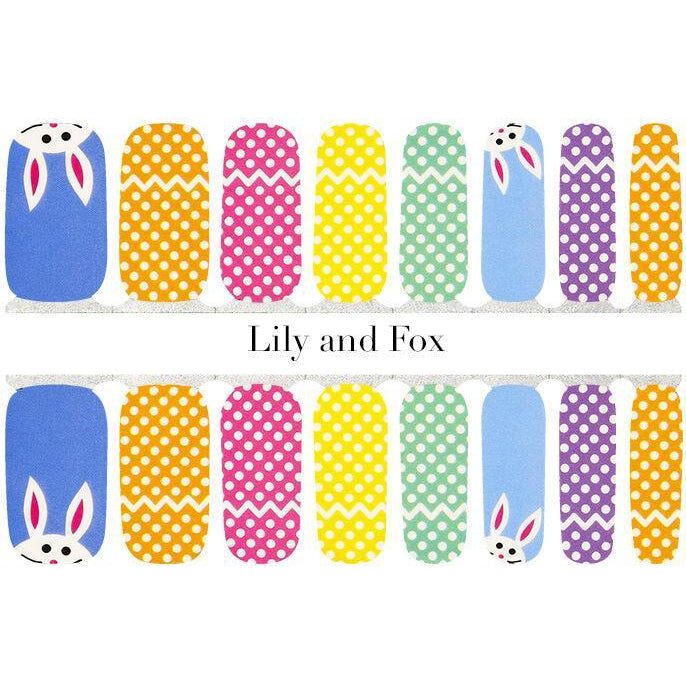 Lily And Fox - Nail Wrap - Funny Bunny - Nail Wrap - Nail Polish at Beyond Polish