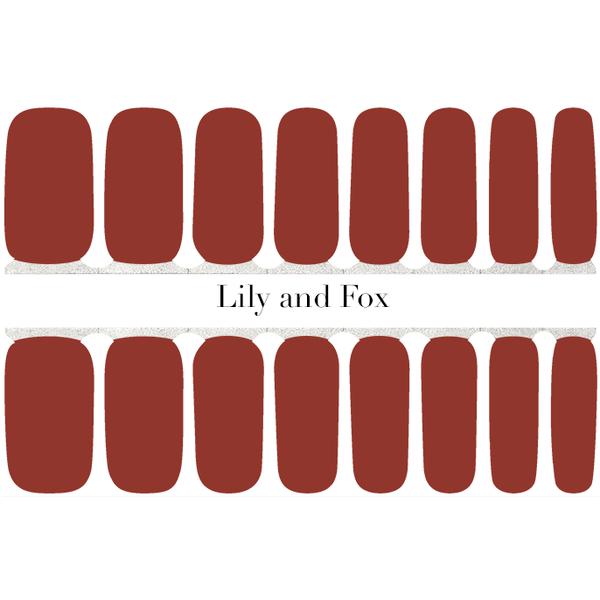 Lily And Fox - Nail Wrap - Hot Chocolate - Nail Wrap - Nail Polish at Beyond Polish