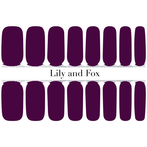 Lily And Fox - Nail Wrap - On The Grapevine - Nail Wrap - Nail Polish at Beyond Polish