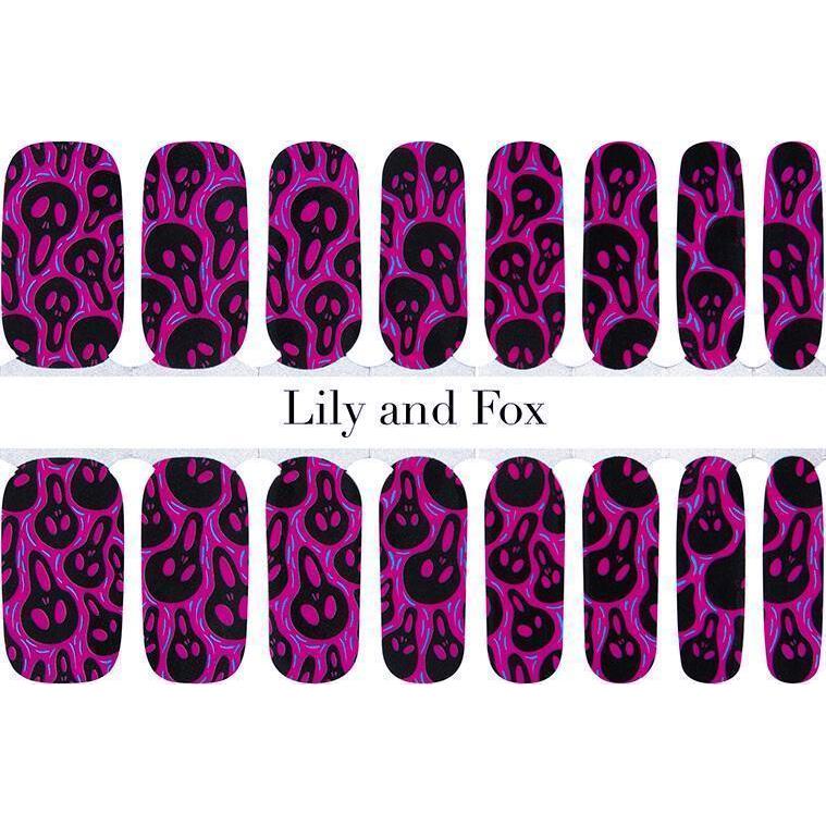 Lily And Fox - Nail Wrap - Scream! - Nail Wrap - Nail Polish at Beyond Polish