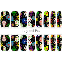 Lily And Fox - Nail Wrap - Day Of The Dead - Nail Wrap - Nail Polish at Beyond Polish