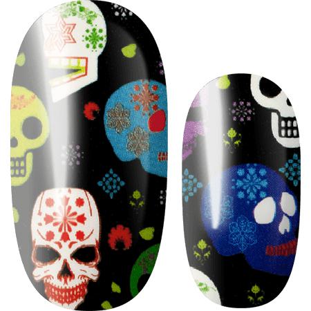 Lily And Fox - Nail Wrap - Day Of The Dead - Nail Wrap - Nail Polish at Beyond Polish