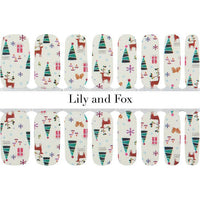 Lily And Fox - Nail Wrap - Reindeer Games - Nail Wrap - Nail Polish at Beyond Polish