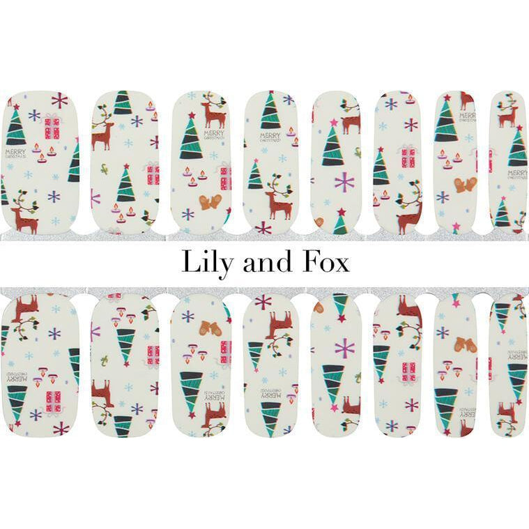 Lily And Fox - Nail Wrap - Reindeer Games - Nail Wrap - Nail Polish at Beyond Polish