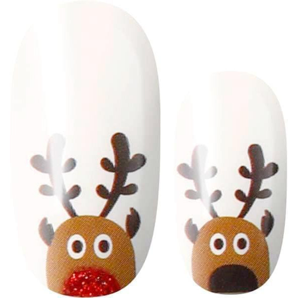 Lily And Fox - Nail Wrap - Rudolph! - Nail Wrap - Nail Polish at Beyond Polish