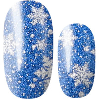 Lily And Fox - Nail Wrap - Snow - Blue (Glitter) - Nail Wrap - Nail Polish at Beyond Polish
