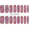 Lily And Fox - Nail Wrap - Rainbow City Lights (Glitter) - Nail Wrap - Nail Polish at Beyond Polish