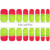 Lily And Fox - Nail Wrap - Watermelon Queen - Nail Wrap - Nail Polish at Beyond Polish